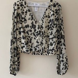 Animal Print Top